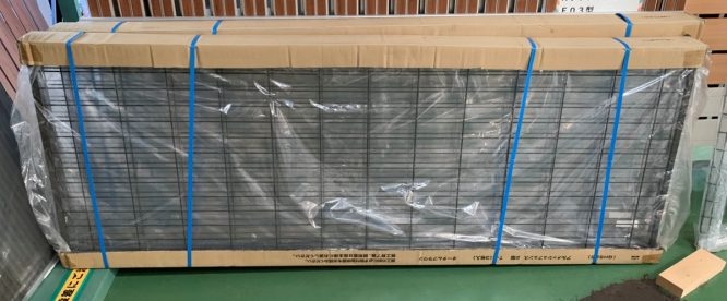 本体6枚
柱キャップは新品手配済み!